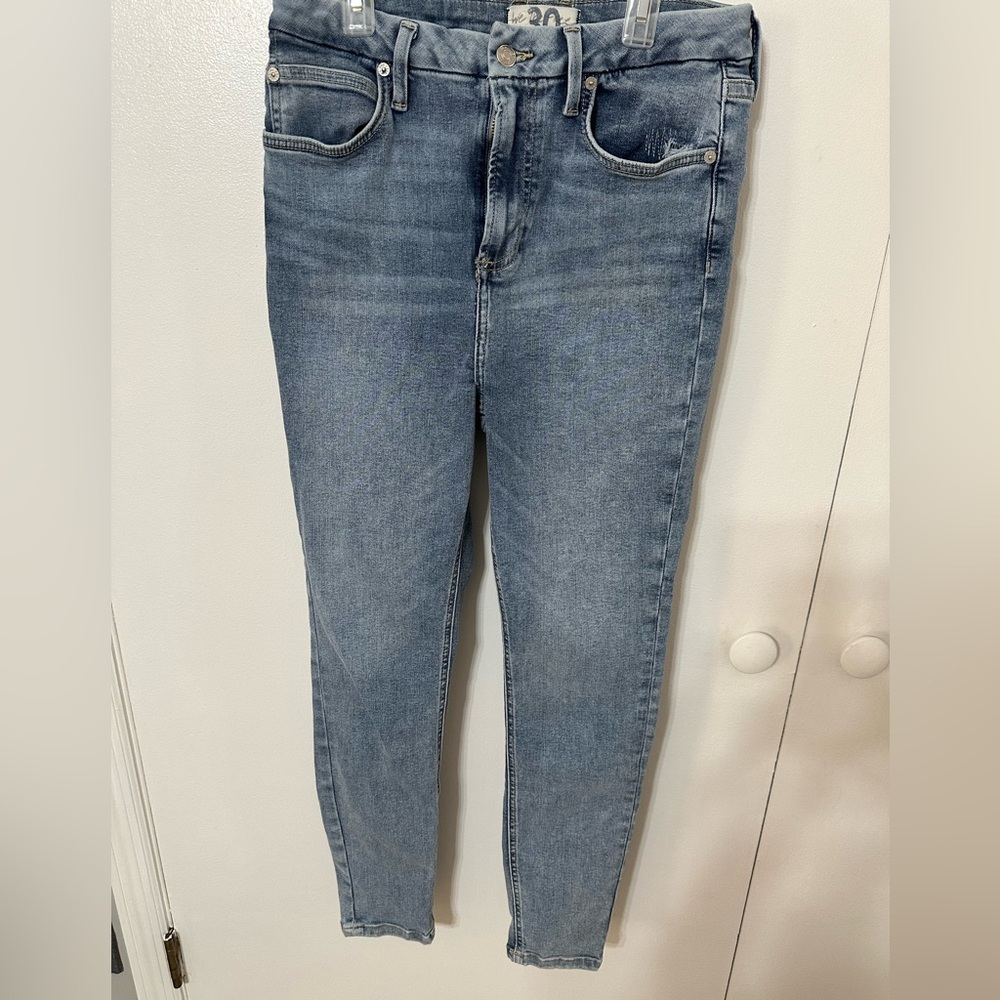 We the Free Krissy skinny high rise Blue Jeans